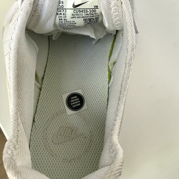 Nike WMNS Air Max Infinity 2 White Photo Dust Grey Womens 10 Sneakers CU9453-100 - Picture 5 of 5